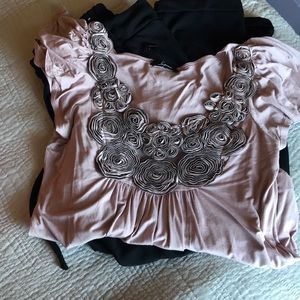 Soprano- mauve floral top